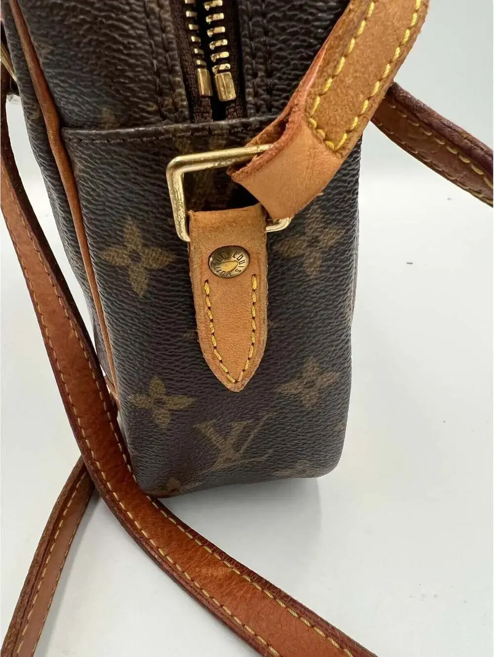 Louis Vuitton Trocadero 27 Monogram Canvas Shoulder Bag Brown
